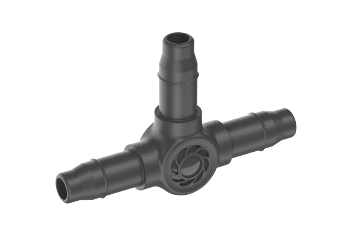 Купити З'єднувач Т-подібний Gardena Micro-Drip-System для шлангів 4,6 мм 10 шт. (13211-20.000.00). Офіційний магазин Хускварна Україна, фірмова гарантія з доставкою по Украіні