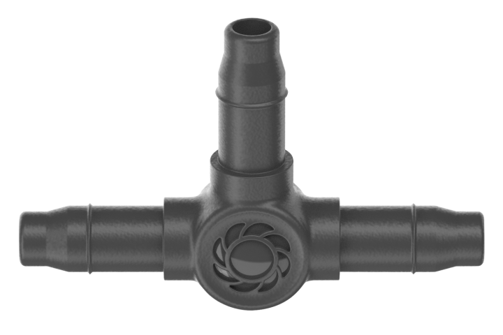 Купити З'єднувач Т-подібний Gardena Micro-Drip-System для шлангів 4,6 мм 10 шт. (13211-20.000.00). Офіційний магазин Хускварна Україна, фірмова гарантія з доставкою по Украіні