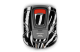 Купити Наклейка зебра Husqvarna, до 310/315, комплект (5992949-02). Офіційний магазин Хускварна Україна, фірмова гарантія з доставкою по Украіні