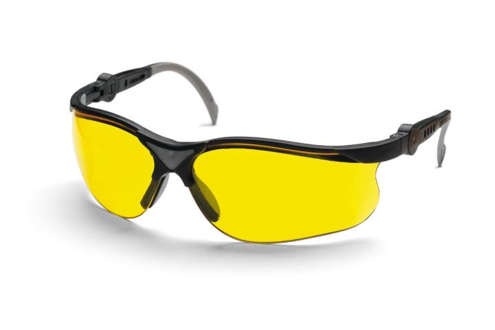 Купити Окуляри захисні Husqvarna Yellow Х жовті (5449637-02). Офіційний магазин Хускварна Україна, фірмова гарантія з доставкою по Украіні
