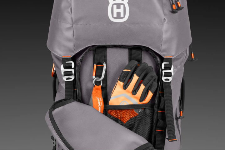Купити Рюкзак для спорядження арбориста Husqvarna 70 л (5341018-01). Офіційний магазин Хускварна Україна, фірмова гарантія з доставкою по Украіні