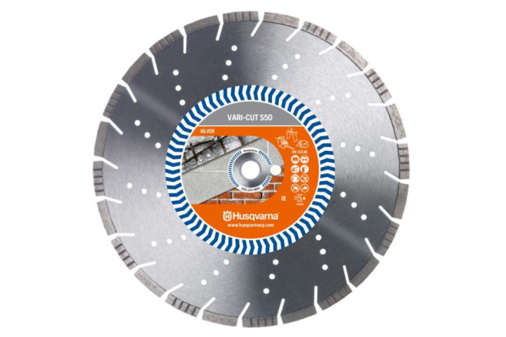 Купить Диск алмазный Husqvarna 14"/350 1"/20 VARI-CUT S50 ж/бетон 5865955-02. Официальный магазин Хускварна Украина, фирменная гарантия с доставкой по Украине.