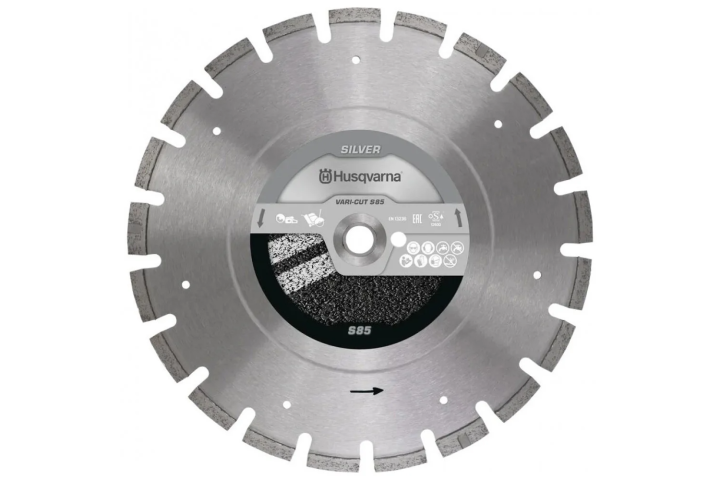 Купити Диск алмазний Husqvarna 16"/400 1"/20 VARI-CUT S85 асфальт 5798177-30. Офіційний магазин Хускварна Україна, фірмова гарантія з доставкою по Украіні