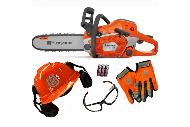 Купити Іграшкова Бензопила 550XP Husqvarna в наборі (5314239-01). Офіційний магазин Хускварна Україна, фірмова гарантія з доставкою по Украіні
