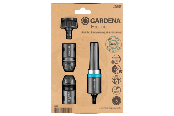 Купити Набір для поливу Gardena EcoLine для шлангів 13 мм (1/2"), 15 мм (5/8")(18900-20.000.00). Офіційний магазин Хускварна Україна, фірмова гарантія з доставкою по Украіні