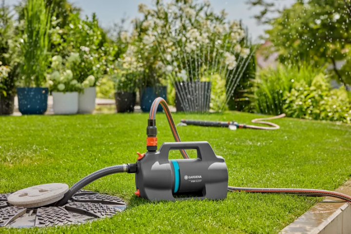Купити Насос Gardena 4100 садовий Silent (09050-20.000.00). Офіційний магазин Хускварна Україна, фірмова гарантія з доставкою по Украіні