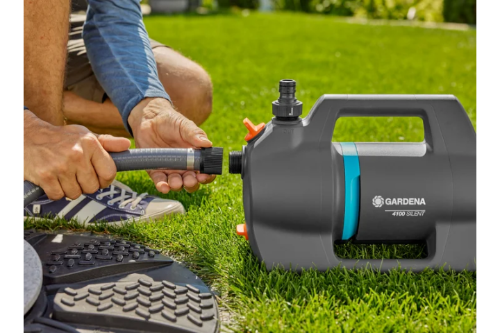 Купити Насос Gardena 4100 садовий Silent (09050-20.000.00). Офіційний магазин Хускварна Україна, фірмова гарантія з доставкою по Украіні