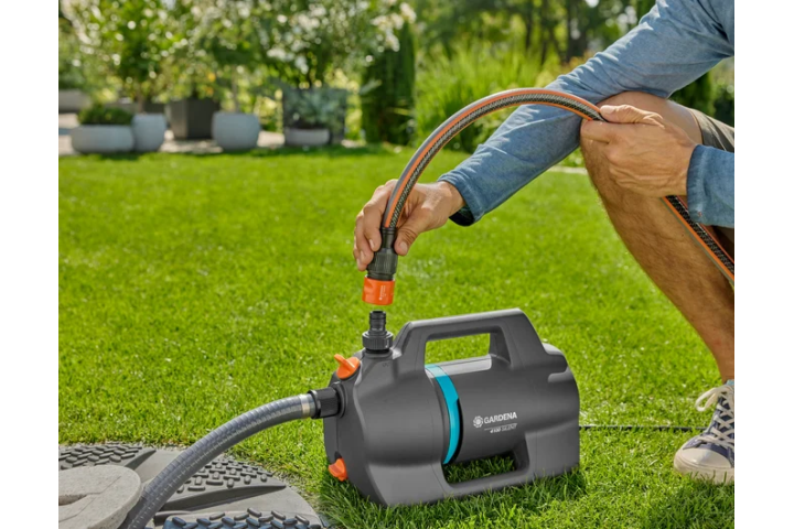 Купити Насос Gardena 4100 садовий Silent (09050-20.000.00). Офіційний магазин Хускварна Україна, фірмова гарантія з доставкою по Украіні