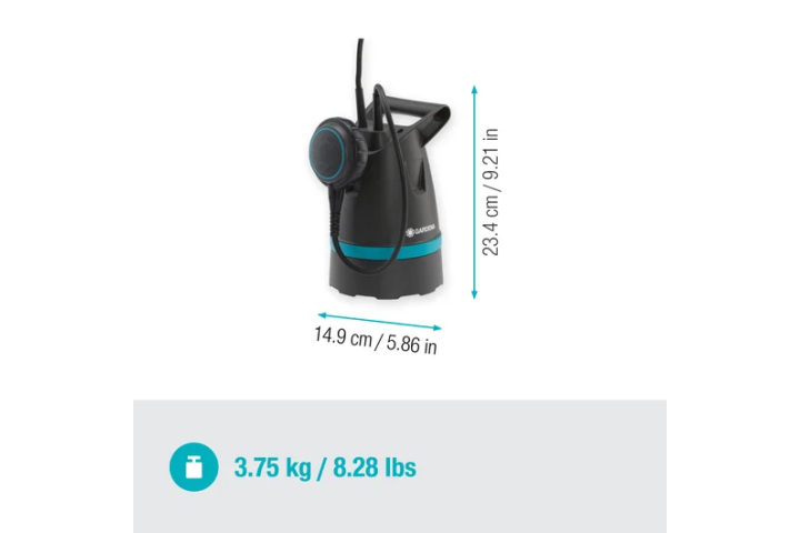 Купити Насос Gardena 8600 дренажний для чистої води (09001-29.000.00). Офіційний магазин Хускварна Україна, фірмова гарантія з доставкою по Украіні