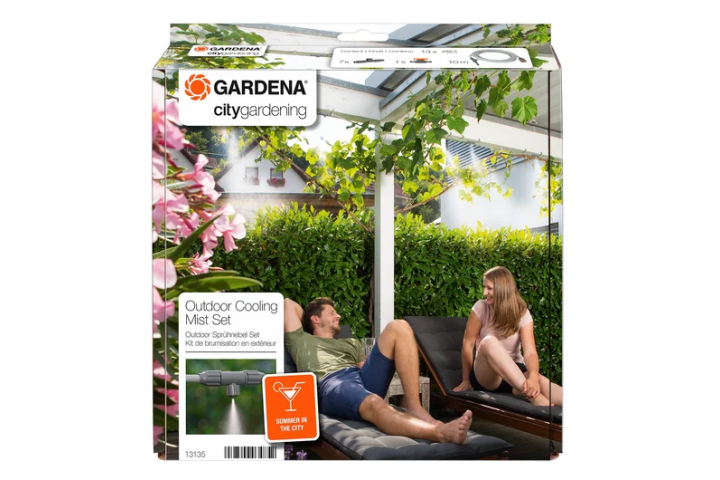 Купити Нібулайзер Gardena MicroMist (туманне розпилення) в наборі, 10 м (13135-20.000.00). Офіційний магазин Хускварна Україна, фірмова гарантія з доставкою по Украіні