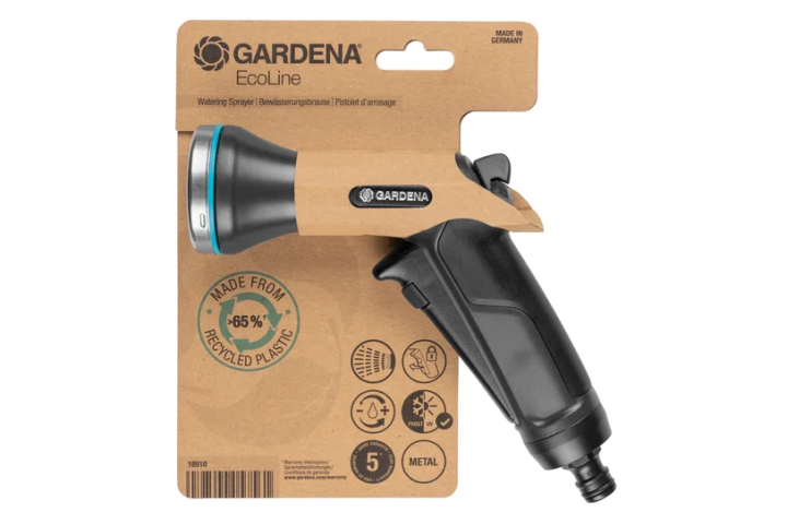 Купити Пістолет-розпилювач Gardena EcoLine (18910-20.000.00). Офіційний магазин Хускварна Україна, фірмова гарантія з доставкою по Украіні
