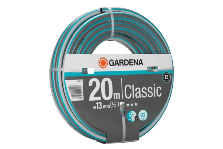 Купити Шланг Gardena Classic 13 мм (1/2"), 20 м (18003-20.000.00). Офіційний магазин Хускварна Україна, фірмова гарантія з доставкою по Украіні