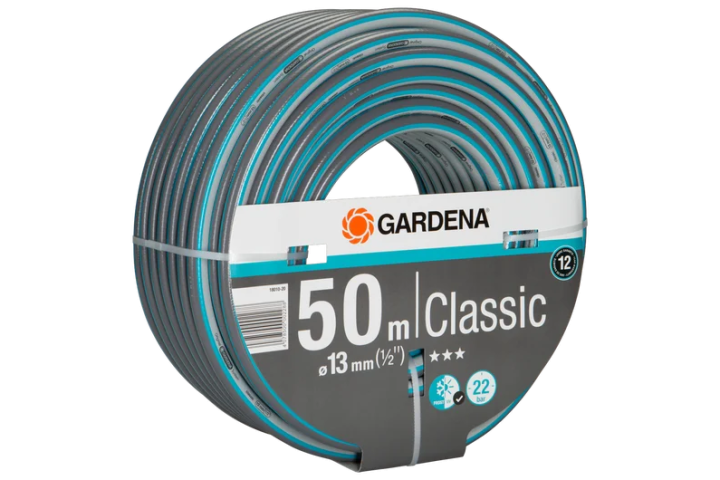 Купити Шланг Gardena Classic 13мм (1/2"),  50 м (18010-20.000.00). Офіційний магазин Хускварна Україна, фірмова гарантія з доставкою по Украіні
