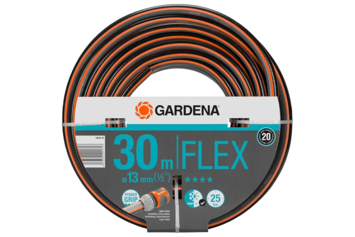 Купити Шланг Gardena ComfortFlex 13 мм (1/2"), 30 м (18036-20.000.00). Офіційний магазин Хускварна Україна, фірмова гарантія з доставкою по Украіні
