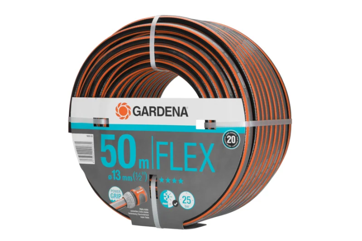 Купити Шланг Gardena Flex 13мм (1/2"), 50м (18039-20.000.00). Офіційний магазин Хускварна Україна, фірмова гарантія з доставкою по Украіні