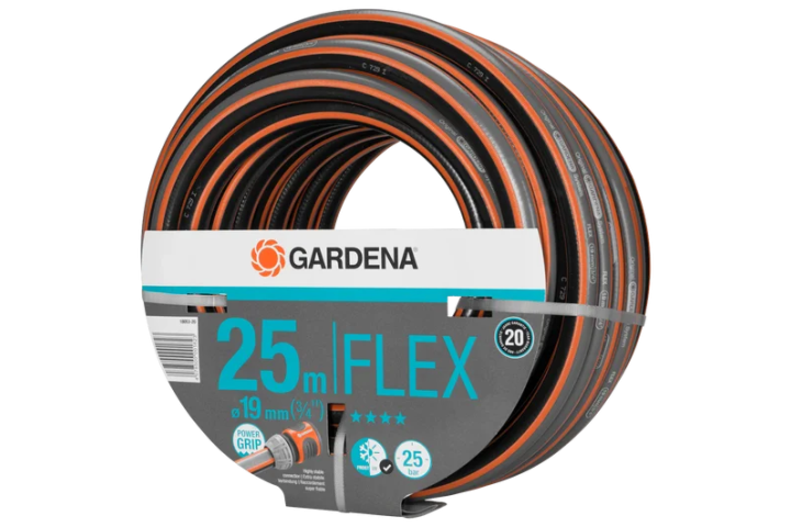 Купити Шланг Gardena Flex 19мм (3/4"), 25м (18053-20.000.00). Офіційний магазин Хускварна Україна, фірмова гарантія з доставкою по Украіні