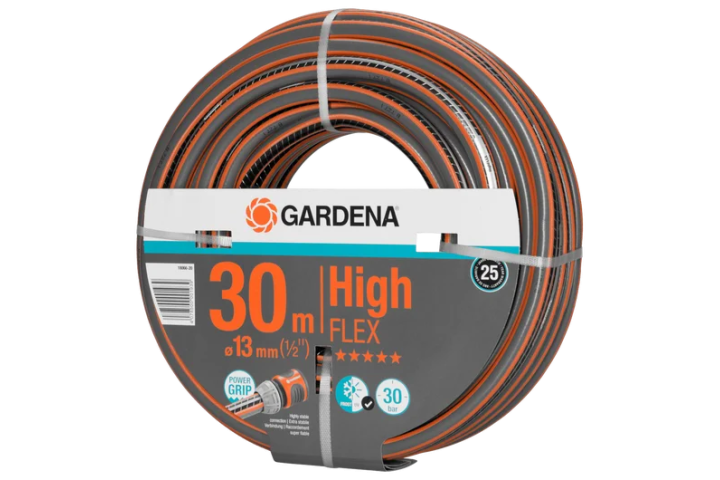 Купити Шланг Gardena HighFlex 13 мм (1/2"), 30 м (18066-20.000.00). Офіційний магазин Хускварна Україна, фірмова гарантія з доставкою по Украіні