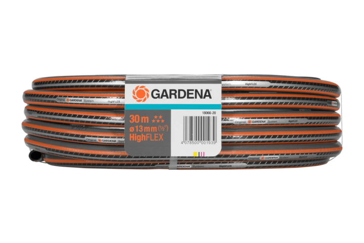 Купити Шланг Gardena HighFlex 13 мм (1/2"), 30 м (18066-20.000.00). Офіційний магазин Хускварна Україна, фірмова гарантія з доставкою по Украіні