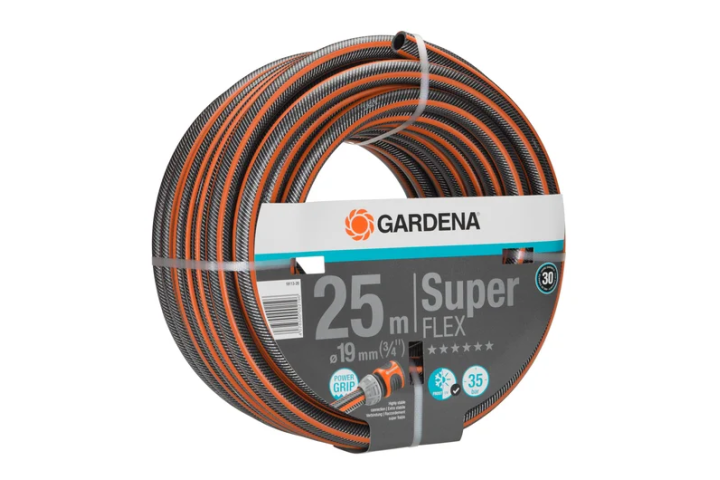 Купити Шланг Gardena SuperFlex 19 мм (3/4"), 25 м (18113-20.000.00). Офіційний магазин Хускварна Україна, фірмова гарантія з доставкою по Украіні