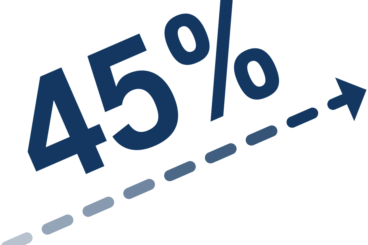 Долає нахили до 45%