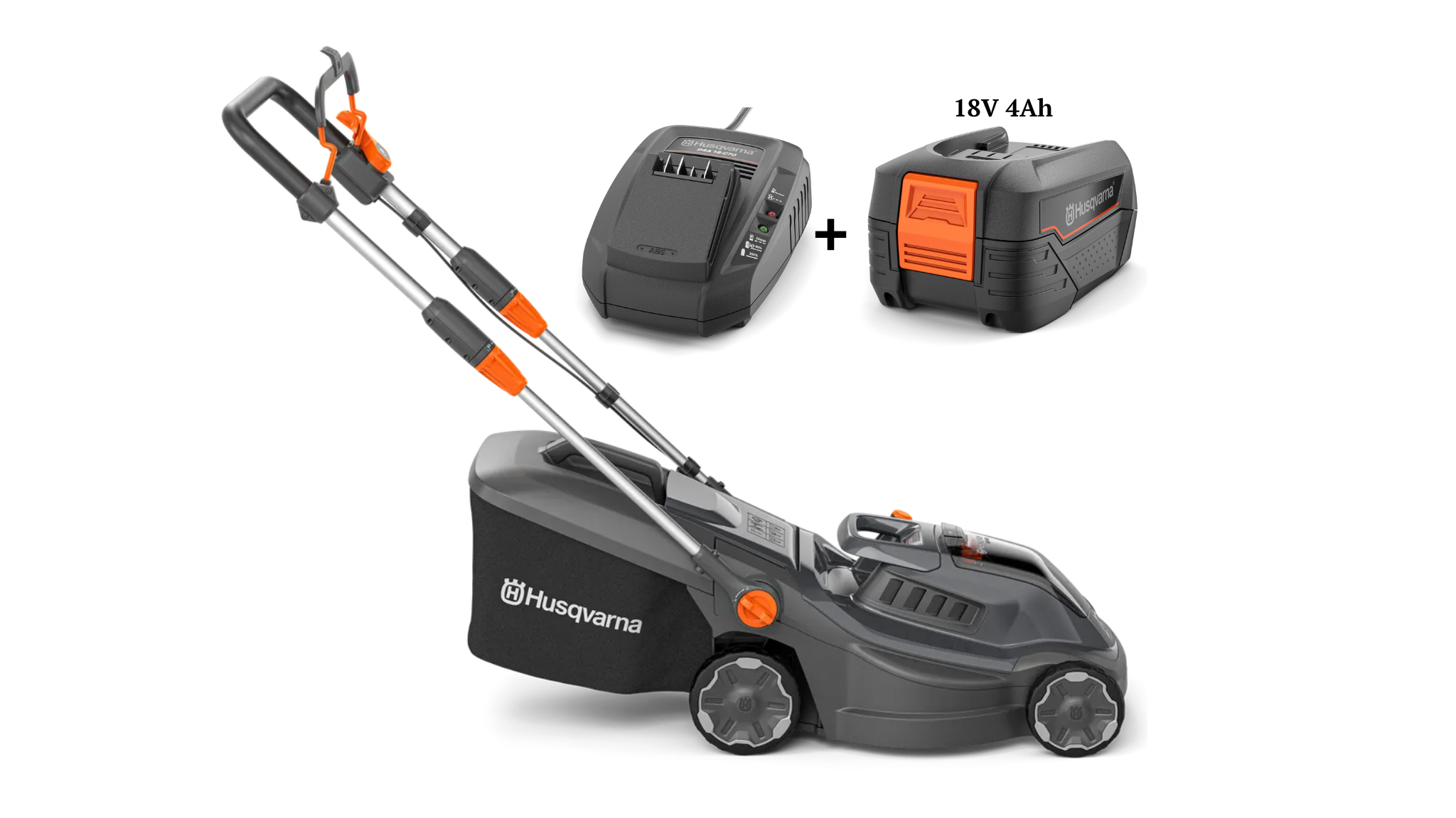 Газонокосилка Husqvarna Aspire LC34-P4A KIT (АКБ+ЗУ) (9706483-03