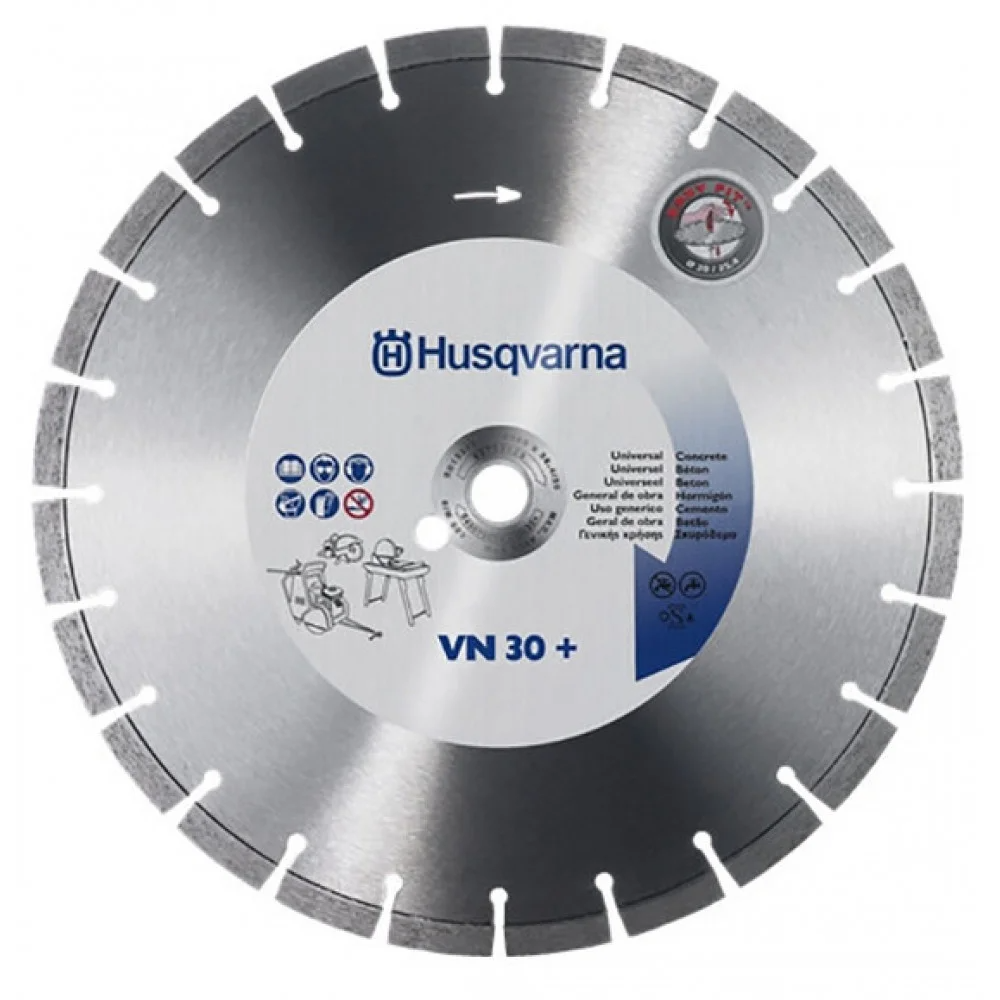 Купити Диск алмазний Husqvarna 16"/400 1"/20 VN30 S50 з/бетон 5430799-35 Фірмовий інтернет магазин офіційна садова техніка Хускварна Україна в Ірпіні