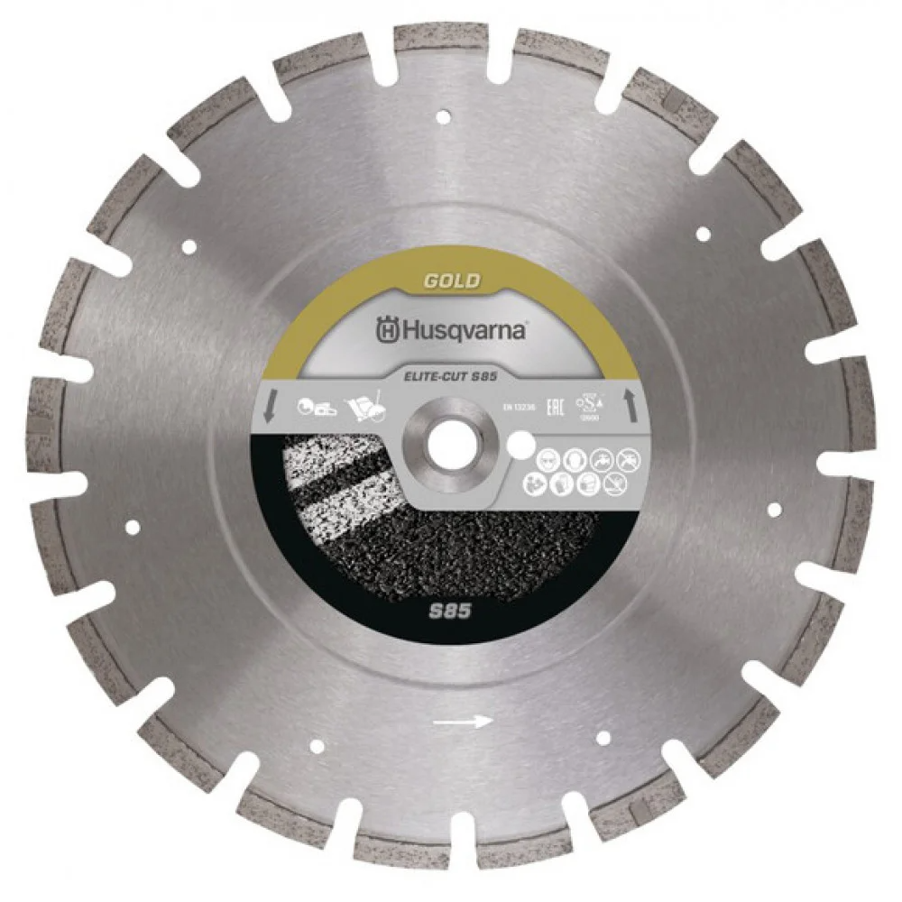 Купити Диск алмазний Husqvarna 18"/450 1" ELITE-CUT S85 асфальт 5798095-50 Фірмовий інтернет магазин офіційна садова техніка Хускварна Україна в Ірпіні
