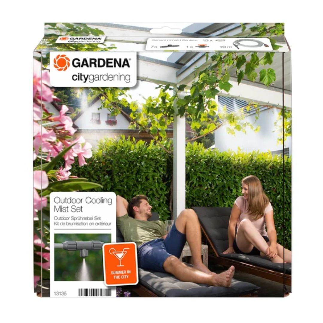 Купити Нібулайзер Gardena MicroMist (туманне розпилення) в наборі, 10 м Фірмовий інтернет магазин офіційна садова техніка Гардена Україна в Ірпіні