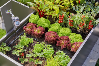 Купити Комплект полива Gardena Micro-Drip-System Raised Bed Set для высоких грядок на 35 растений Фірмовий інтернет магазин офіційна садова техніка Гардена Україна в Ірпіні