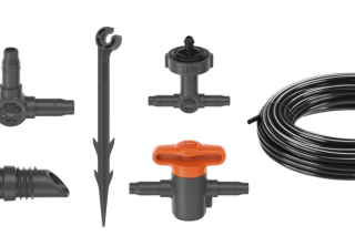 Купити Комплект поливу Gardena Micro-Drip-System Balcony Set на 15 рослин Фірмовий інтернет магазин офіційна садова техніка Гардена Україна в Ірпіні