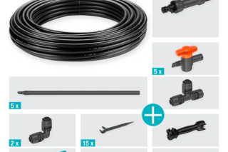 Купити Комплект поливу Gardena Micro-Drip-System для клумб і грядок до 60 м2 Фірмовий інтернет магазин офіційна садова техніка Гардена Україна в Ірпіні