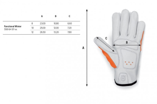 Купити Рукавиці Husqvarna Functional Winter, розмір 10 (5996497-10) Фірмовий інтернет магазин офіційна садова техніка Хускварна Україна в Ірпіні