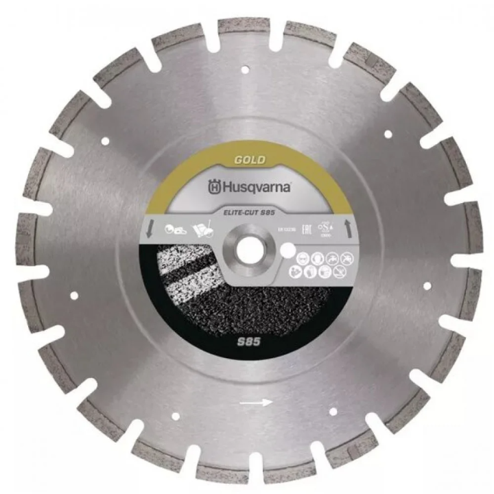 Купити Диск алмазний Husqvarna 14"/350 1"/20 ELITE-CUT S85 асфальт 5798120-20 Фірмовий інтернет магазин офіційна садова техніка Хускварна Україна в Ірпіні