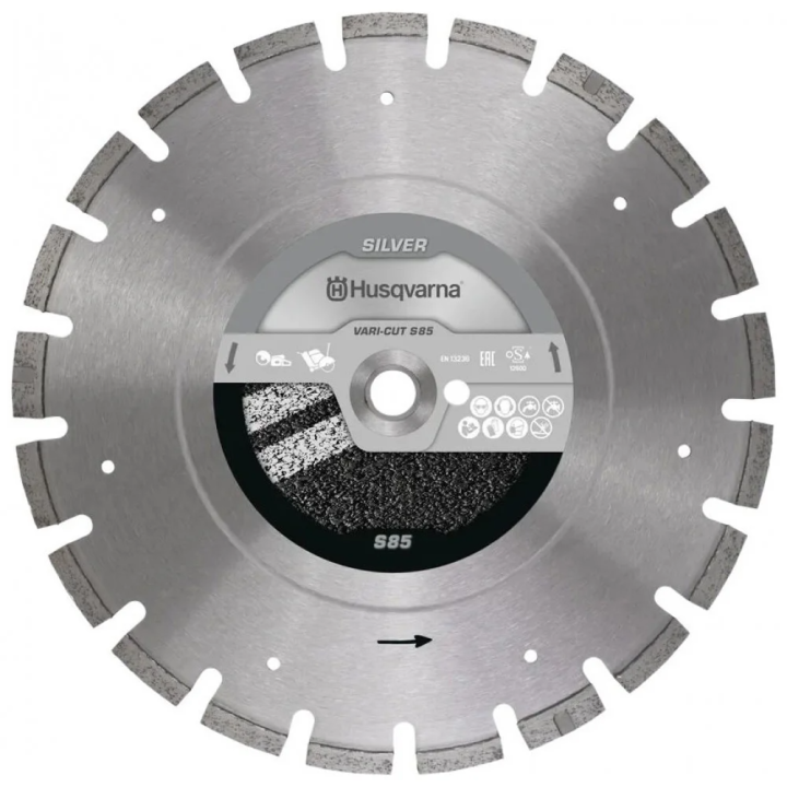 Купити Диск алмазний Husqvarna 16"/400 1"/20 VARI-CUT S85 асфальт 5798177-30 Фірмовий інтернет магазин офіційна садова техніка Хускварна Україна в Ірпіні