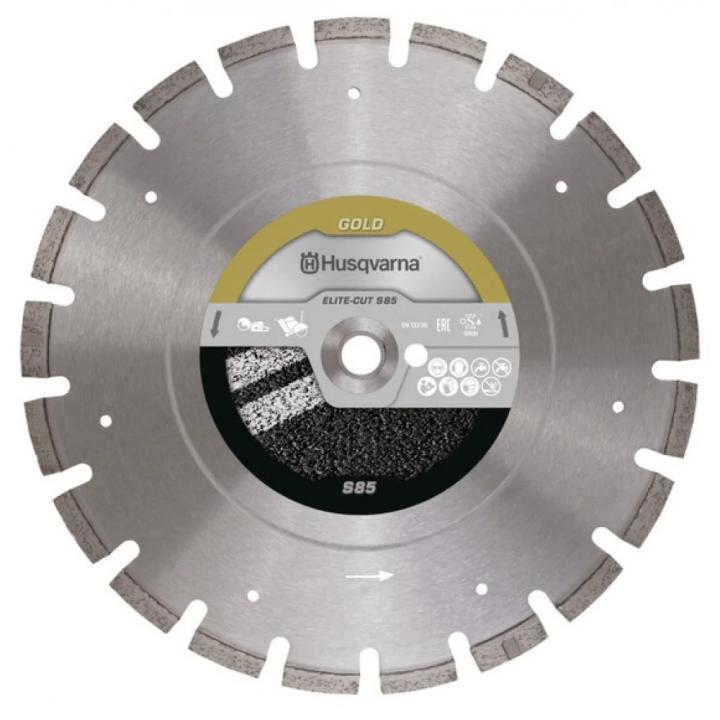 Купити Диск алмазний Husqvarna 18"/450 1" ELITE-CUT S85 асфальт 5798095-50 Фірмовий інтернет магазин офіційна садова техніка Хускварна Україна в Ірпіні