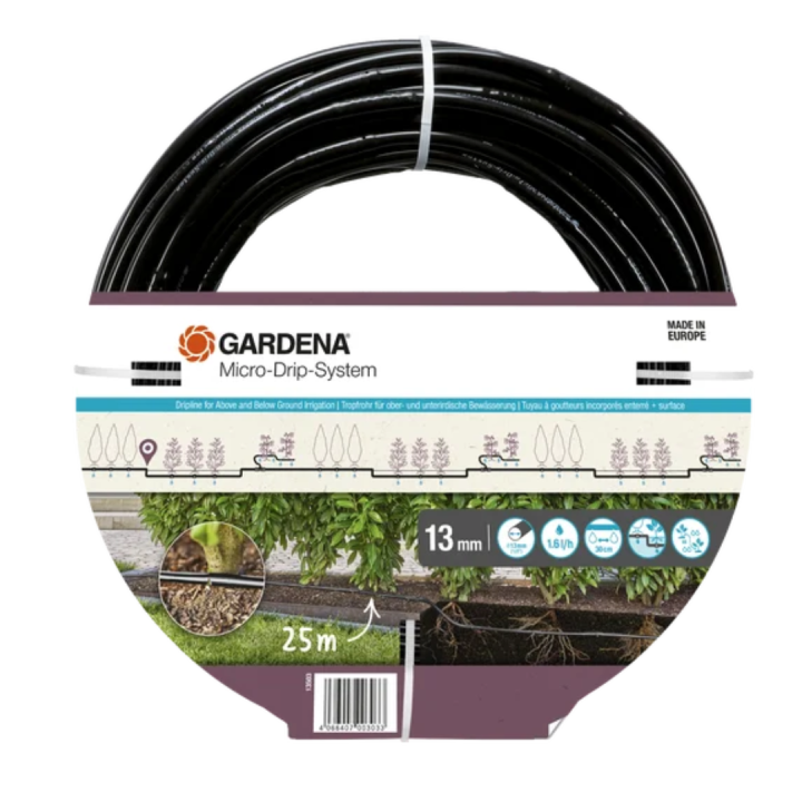 Купити Шланг Gardena Micro-Drip-System для мікрокапельного поливу, 13 мм (1/2"), 25 м Фірмовий інтернет магазин офіційна садова техніка Гардена Україна в Ірпіні